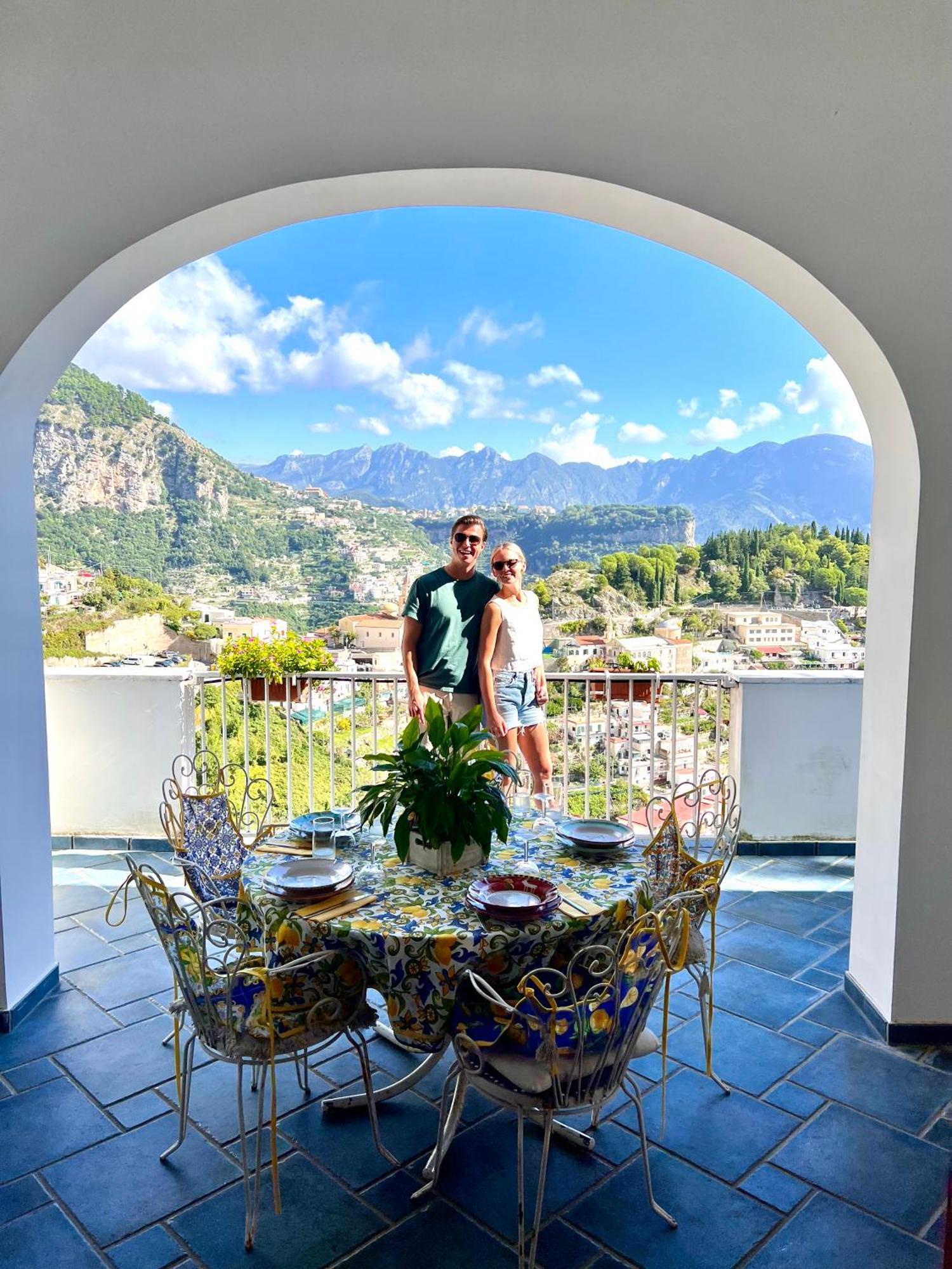 Villa Nina Амальфи Экстерьер фото