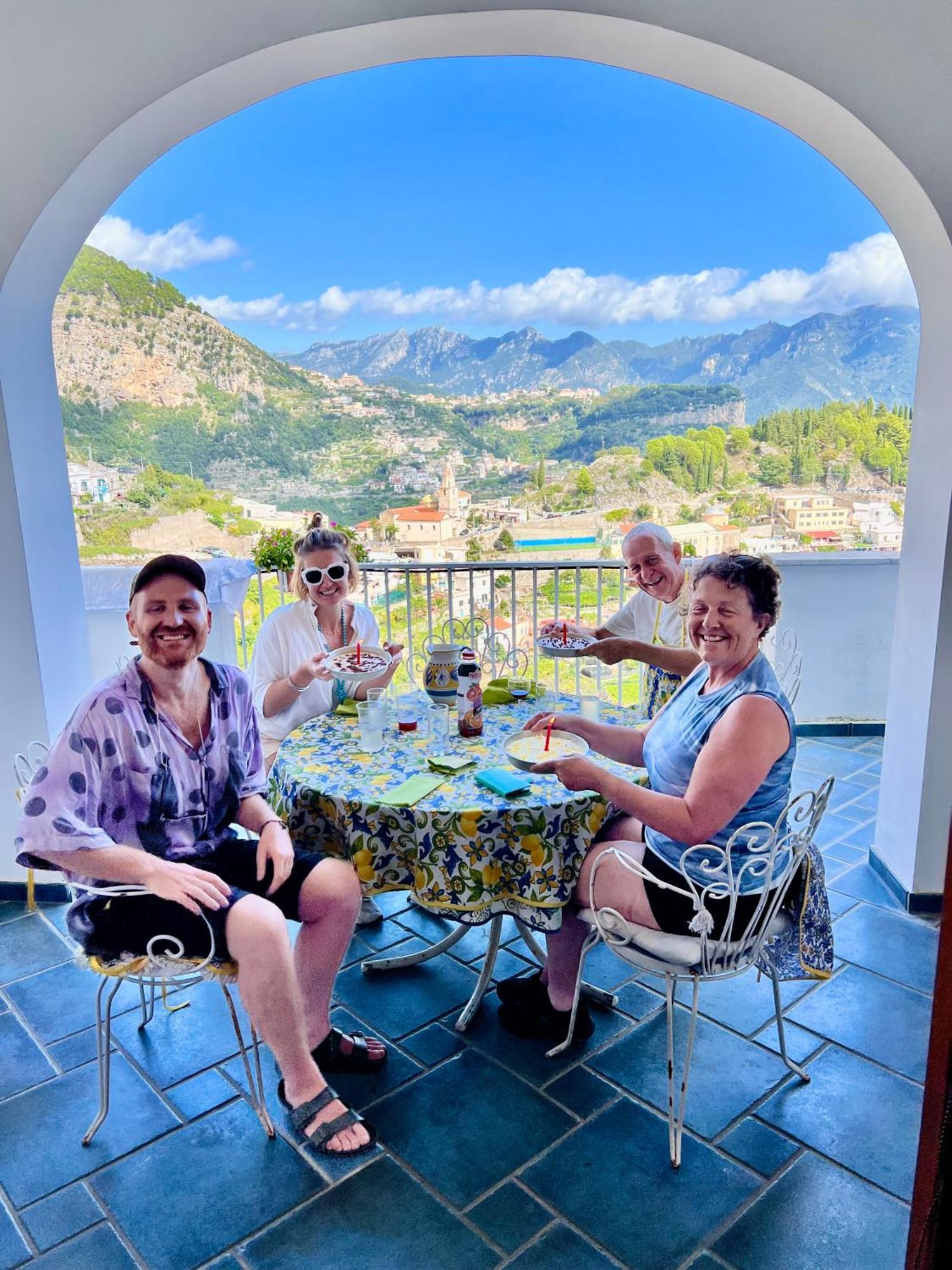 Villa Nina Амальфи Экстерьер фото
